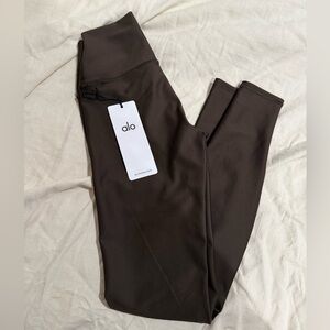 ALO Yoga Dark Brown Leggings XXS